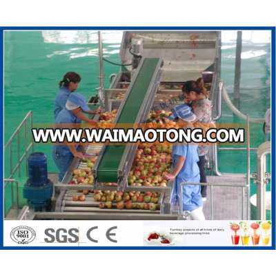 Full-auto complete peach fruit juice beverage processing line