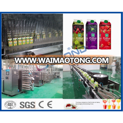 fruit juice processing line from concentrated juice