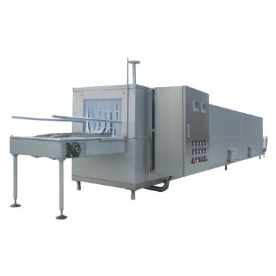 steam heating type plastic crate washing machine