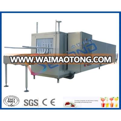 automatic plastic container cleaning machine/ crate washing machine