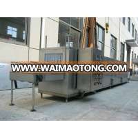 washing tunnel for plastic moulds/crates