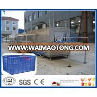 Automatic 600 pieces per hour crate washing machine